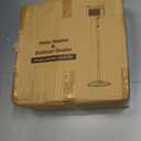 Electric Patio Heater, 1500W Patio Heaters for Outdoor Use, Fast Heating Waterproof Outdoor Electric Heater w/ 3 Setting, Tip-Over & Overheat Protection Infrared Garage Heater for Indoor Use, Pets, Dog