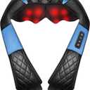 Shiatsu Neck and Back Massager with Heat, Electric Deep Tissue 4D Kneading Massage Pillow for Shoulder, Leg, Body Muscle Pain Relief, Home, Office, and Car Use - Best Gifts for Women Men Mom Dad