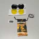 HYYZZC Glasses Cover Driving Polarized Sunglasses Fit Over Glasses Wrap Around Sunglasses Shades UV400 Goggles For Men Women