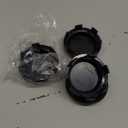 RTrhinoTuning 4 PCS 83mm Wheel Center Caps Compatible with Avalanche Suburban Silverado Tahoe Sierra Yukon Denali Escalade Wheel Rim, OD: 3.27"(83 mm) ID: 2.99"(76 mm) Black