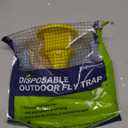 Outdoor Disposable Fly Trap – Hanging Fly Catcher with Attractant Bait, Fly Bag for Patio, Yard, Trash & Farm Areas – Easy-to-Use Outdoor Fly Control - 5 Traps