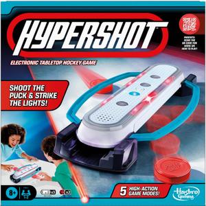 Hasbro Gaming Hypershot Electronic Tabletop Hockey Game | 5 Games in 1 | Music, Lights, and Sounds | Ages 8 and Up | for 1 to 2 Players | Kids Board Games Hasbro Gaming Hypershot Electronic Tabletop Hockey Game | 5 Games in 1 | Music, Lights, and Sounds | Ages 8 and Up | for 1 to 2 Players | Kids Board Games