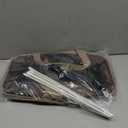 efluky Slim Laundry Basket, Narrow Laundry Hamper with Handles, Collapsible Dirty Clothes Hamper, Tall Laundry Bin for Laundry Room, Dorm and Bedroom, 12.7 Gallons(48L) Flax Brown