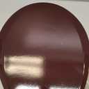 Standard Wood Toilet Seat, Burgundy - 17 Inch - Fits All Standard Size Fixtures - Easy to Install Fantasia by Achim Home Decor