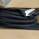 Garden Hose, Flexible Ultra Lightweight Durable, Kink-Free Water Hose with 10 Function Sprayer - Non-Shrinking, Easy to Store, All-Weather, High-Pressure, Black (50 FT)