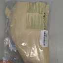 NICETOWN No Drill Roman Shadeo No Tools Door Blinds for Side Door, Privacy Thermal Insulation Magnetic Window Curtains for French Front, 1 Panel, 22" W x 64" L, Biscotti Beige