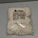 Smiry Waterproof Seat Covers for Dining Room Chairs Set of 4, Stretch Jacquard Removable Washable Chair Seat Slipcovers Protector, No Rear Covers, Beige