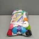 20 Acrylic Yarn Skeins - 438 Yards Multicolored Yarn in Total  Great Crochet and Knitting Starter Kit for Colorful Craft  Assorted Colors