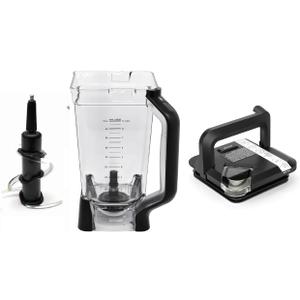 72 oz pitcher with lid and blade compatible with Ninja Blenders BL610 NJ600 NJ602