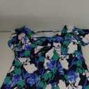 Fanuerg Women's Tankini Swimsuits Ruffled Flowy Tankini Tops with Boy Shorts Swimwear Tummy Control Two Piece Bathing Suits Green Floral Print XXL