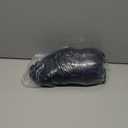 Tegeme 1 Pack 32 x 43 Inch Round Spandex Cocktail Tablecloths with Skirt Cocktail Round Table Cover Spandex Stretch Tablecloth for Fitted High Top Table Bar Wedding Party Banquet (Navy)