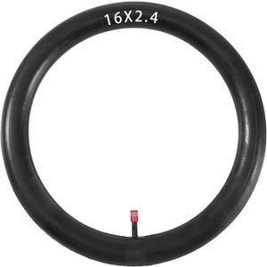 KAMIER 16x2.4/2.125 Inner Tube Straight Valve Stem Replacement for Razor MX650 MX500 SX500 Mcgrath Dirt Bike Front Tire Tube EcoSmart Metro Cargo SUP Electric Scooter Kids Off Road Motocross Parts