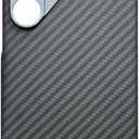 Carbon Fiber Case for Case for Samsung Galaxy S23 Ultra/S23 Plus/S23, Compatible with MagSafe Aviation Grade Materials Real Aramid Fiber Military Grade Protection Cover,Black,S23 Ultra