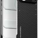Aulumu A17 Aramid Fiber iPhone Air Case | 1500D Ultra Slim Woven | CoolHyper Real Cooling | Compatible with MagSafe, Black