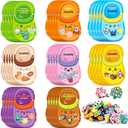 SpringFlower Valentines Day Cards For Kids, 23 Valentine Cards , Valentine Exchange Card for Boys Girls, Classroom School Gift Exchange Prizes Party Favors Suppy