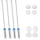 Upgraded WTW6600SW2 WTW6700TW1 WTW6400SW3 MVWB800VQ0 Washer Suspension Rods, Fit for Maytag Whirlpool Kenmore Washer MTW6300TQ1 WTW6200VW0 MVWB700VQ0 MTW6700TQ1 WTW6600SB3 WTW6200VW0 WTW6300SB1