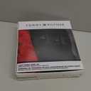 Tommy Hilfiger Men's Cozy Fleece Sleep Set (Large, Black, Buffalo Plaid)