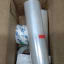 Duck MAX Strength Window Insulation Kit, Winter Window Seal Kit Fits up to 10 Windows, Heavy Duty Shrink Film Cuts to Size for Easy Indoor Installation, Window Tape Included,62 In. x 420 In., Clear