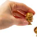 Disney Doorables Gold Peek Collector 3 Pack - Bundle with 3 Disney Doorables Mini Peek Gold Figures for Kids and Adults Plus Stickers, More | Disney Mini Figures
