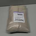 Simplebrand Ava Stone Blackout Curtains for Bedroom 63 Inch Length 2 Panels Set, Solid Thermal Insulated Energy Saving Rod Pocket Window Treatment Curtains Blackout Drapes, W40 x L63 Inch, Stone