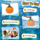 Reusable Water Balloons Refillable for Kids: Soft Tomatoes Material Self Sealing for Outdoor Activities - Summer Pool Beach Water Bomb for Boys Girls 3-12 Years (12Pack)