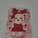 Baby Girl Clothes Fall Winter Newborn Romper Outfits Infant Cute Cartoon Long Sleeve Dress Headband 0-18 Months (9-12 Months, Red)
