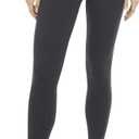 Energy Zone Women's Cotton Stretch High Waist Ankle Legging (Medium, Charcoal Heather)