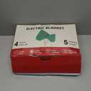 Heated Blanket Throw Blanket - Fast Heating Electric Blanket, Soft Flannel Heated Throw with 4 Time Settings, 6 Heating Settings, Warm Gifts for Grandma & Grandpa & Seniors (50“x60”, Grey)