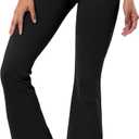 BUBBLELIME 29" 3 Styles Women's Bootcut Yoga Pants Basic/Back Pockets High Waist Workout Tummy Control Flare 2XL