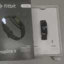 Fitbit Inspire 3 Health &-Fitness-Tracker with Stress Management, Workout Intensity, Sleep Tracking, 24/7 Heart Rate and more, Midnight Zen/Black One Size (S & L Bands Included)