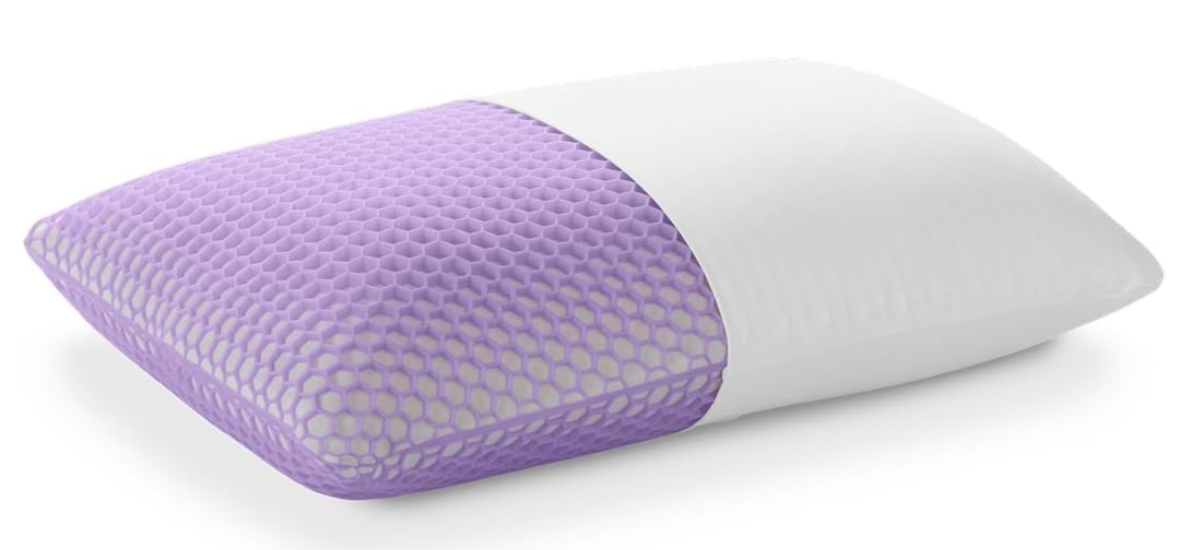 purple pillow
Purple Harmony Pillow - King Tall, Greatest Pillow Ever Invented, 360º Hex Grid & Talalay Latex Core - No Pressure Support, Stays Cool, Luxurious Comfort