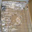 Sink Grid 18" X 12-1/2", Centered Drain with Corner Radius 1-1/2" (18" X 12-1/2" Centered Drain)