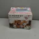 The Honest Company Clean Conscious Diapers for Delicate Skin | Up to 100% Leakproof | Hypoallergenic, Fragrance Free | Girl Prints | Club Box, Size 4 (22-37 lbs), 54 Count (Prints May Vary) (Wild Thang + All the Alpacas)