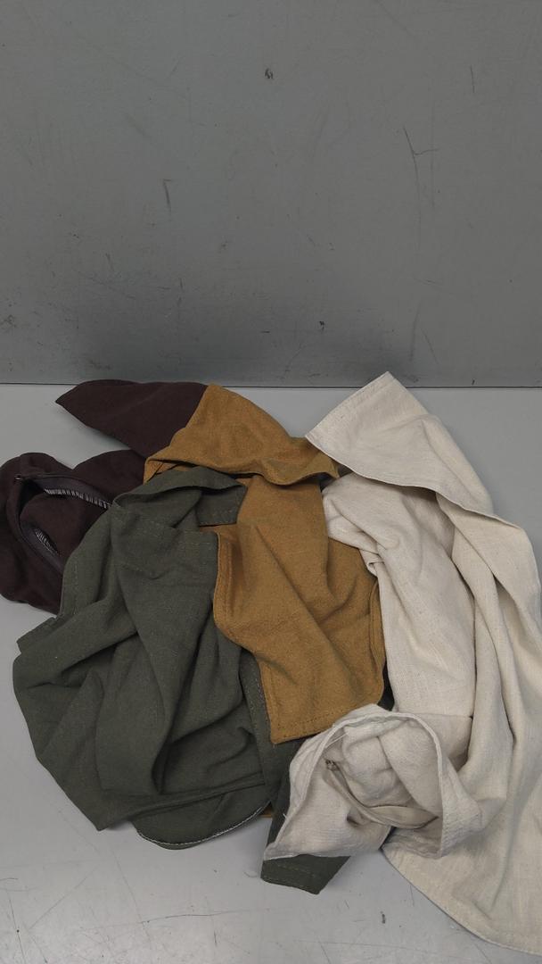 Mulit Color Pillow Case 4 Pack 16x18 Inches