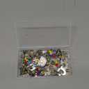 SANNIX 54Pcs Autism Awareness Pins, Autism Lapel Pin Autism Puzzle Enamel Brooch Badge fo Autism Awareness Support Events Clothing Bag Hat Accessories, 30 Styles