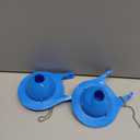 Gerber Toilet Flapper Replacement, 2 Pack 3 inch for Gerber 99-788 with 2 Toilet Handle Chains Lecyco Rubber Water Saving, Easy to Install 2