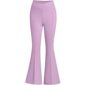 blibean Girls Uniform School Pants Kids Flare Bell Bottoms Size 6-15 Years, 14Y, 3XL