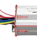 Electric Bike E-Scooter BLDC Motor 36V-48V 500W Brushless Controller Square Wave
