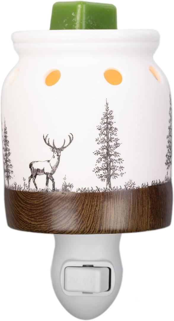 Scentsationals Accent Wax Warmer - Scented Wax Cube Melter - Electric Fragrance Plugin - Wickless Candle Air Freshener & Home Dcor Gift (Wildlife) Scentsationals Accent Wax Warmer - Scented Wax Cube Melter - Electric Fragrance Plugin - Wickless Candle Air Freshener & Home Dcor Gift (Wildlife)