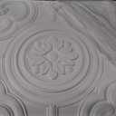 WOWSTAR 12-Pack 24"x24" Drop Ceiling Tiles, Waterproof Glue up Ceiling Panels, White