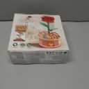 MIEBELY 3D Wooden Puzzles for Adults, Light Up 3D Puzzle Flower Rose Building Puzzle with Music Box, 216 pcs Craft Birthday Gift for Adult and Teen