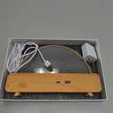 HAODINGMAI Sunrise Alarm Clock Wake Up Light with Sunrise Simulation White Noise Machine Touch Control Bedside Lamps Colors Atmosphere Lamp 30/60/90 Sleep Timer 13 Nature Sounds (Wood)