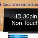 SCREENARAMA New Screen Replacement for HP 15-FD0081WM 15-FD0083WM (Glossy) 30pin HD 1366x768 LCD LED Display with Tools and Tape