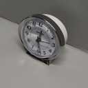 Westclox Classic Baby Ben Alarm Clock for Heavy Sleepers - Authentic 1964 Design, Loud High-Volume White Alarm Clock, Battery Operated, Metal Bezel (Small)