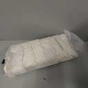 Havawish Large Dining Room Chair Seat Covers with Armrest Dining Chair Slip Covers Protectors(6 Pcs,Beige White)