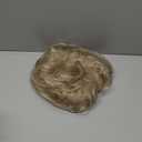 REECHO Hair Topper, Short Wiglet Hair Topper for Women with Thinning Large Coverage Synthetic Top Crown Hairpiece for Women - Ash Blonde