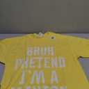 Halloween Bruh Pretend Im Minion Funny Costume Women Kid Men T-Shirt, M