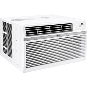 LG 14,000 Window Air Conditioner, 115V, 700 Sq.Ft. (25' x 28' Room Size), Quiet Operation, Electronic Control with Remote, 3 Cooling & Fan Speeds, Auto Restart, 14000 BTU, White