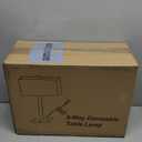 21" Touch Bedside lamps with 2 USB & AC Outlets, 3-Way Dimmable Bedside Table Lamps Set of 2 for Bedroom Living Room Office Reading, Black Shade Lamps for Night Stands, 5000K LED Bulbs Included