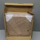 ATOBART 9x12 Picture Frames Solid Wood, 6 Pack OAK Photo Frame Set with Real Glass Cover, Natural Wood Color Frames, for Wall Mounting or Tabletop Display